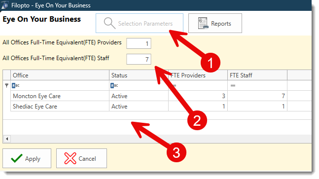 ebselectParameters