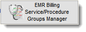 EMRBillingServiceproceduregroupmanagerbutton