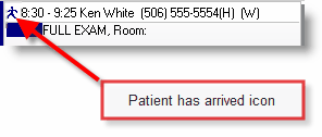 patientArrived