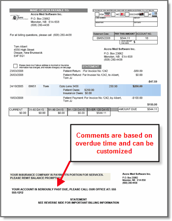 Statementform