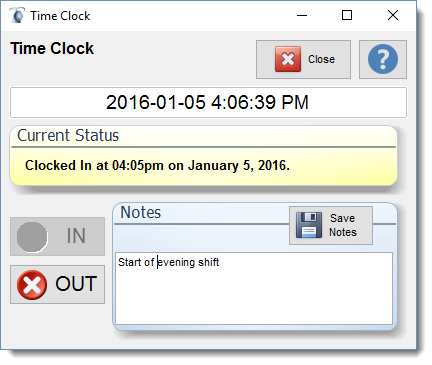 Timeclock