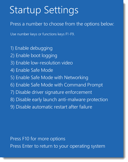 WindowsStartupSetting